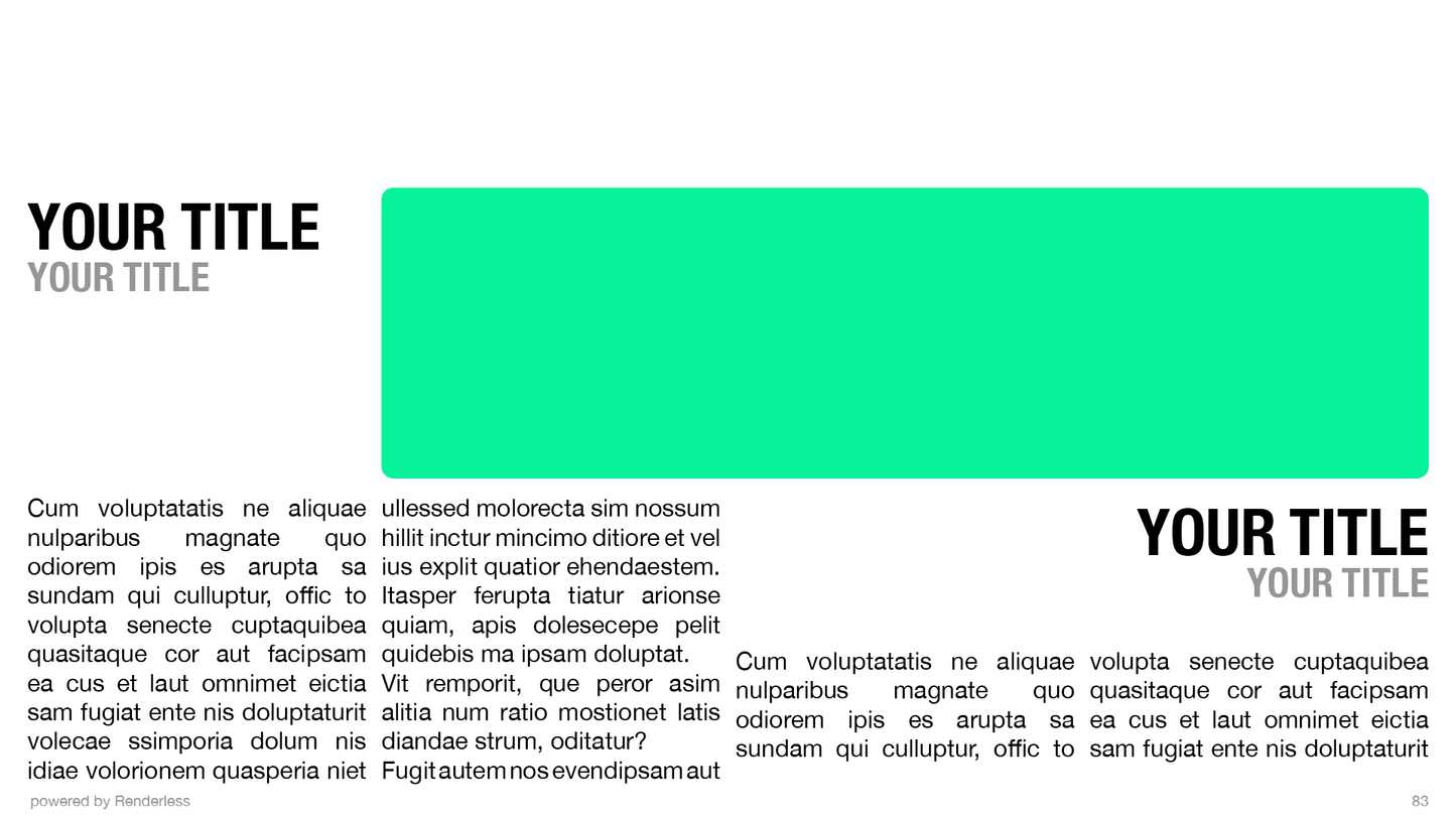 Presentation & Porfolio Toolkit