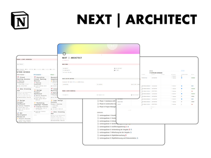 Next Achitect: Notion Template