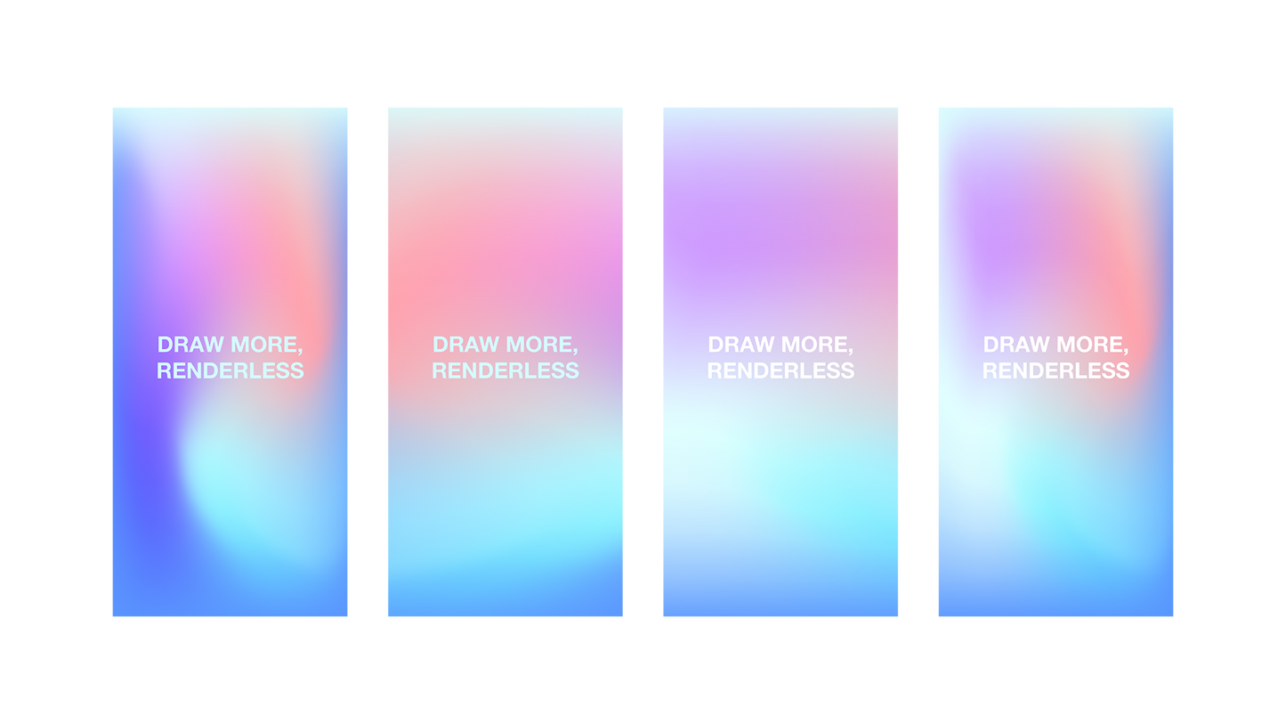 Draw more I — Wallpaper Pack