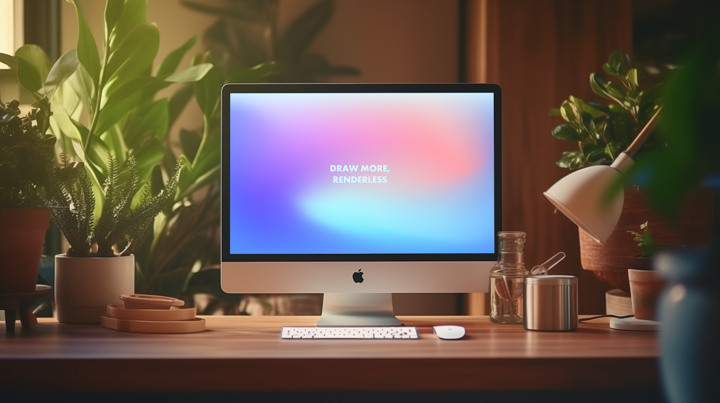 Draw more I — Wallpaper Pack