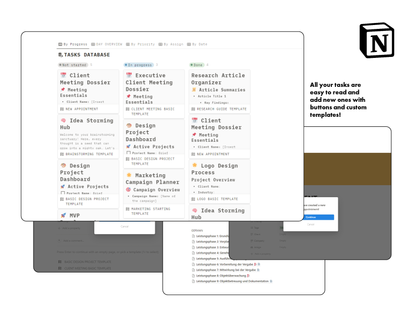 Startup Launchpad: Notion Template