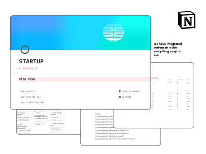 Startup Launchpad: Notion Template