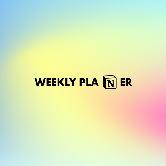 Weekly Planer: Notion Template